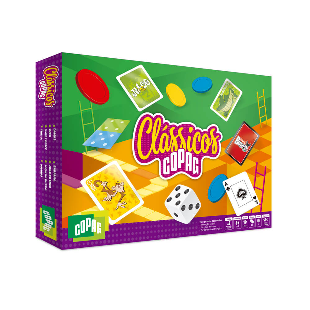 Kit de Jogos Clássicos Copag - Copag Loja