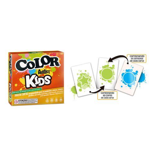 Jogo Color Addict Kids - Copag Loja