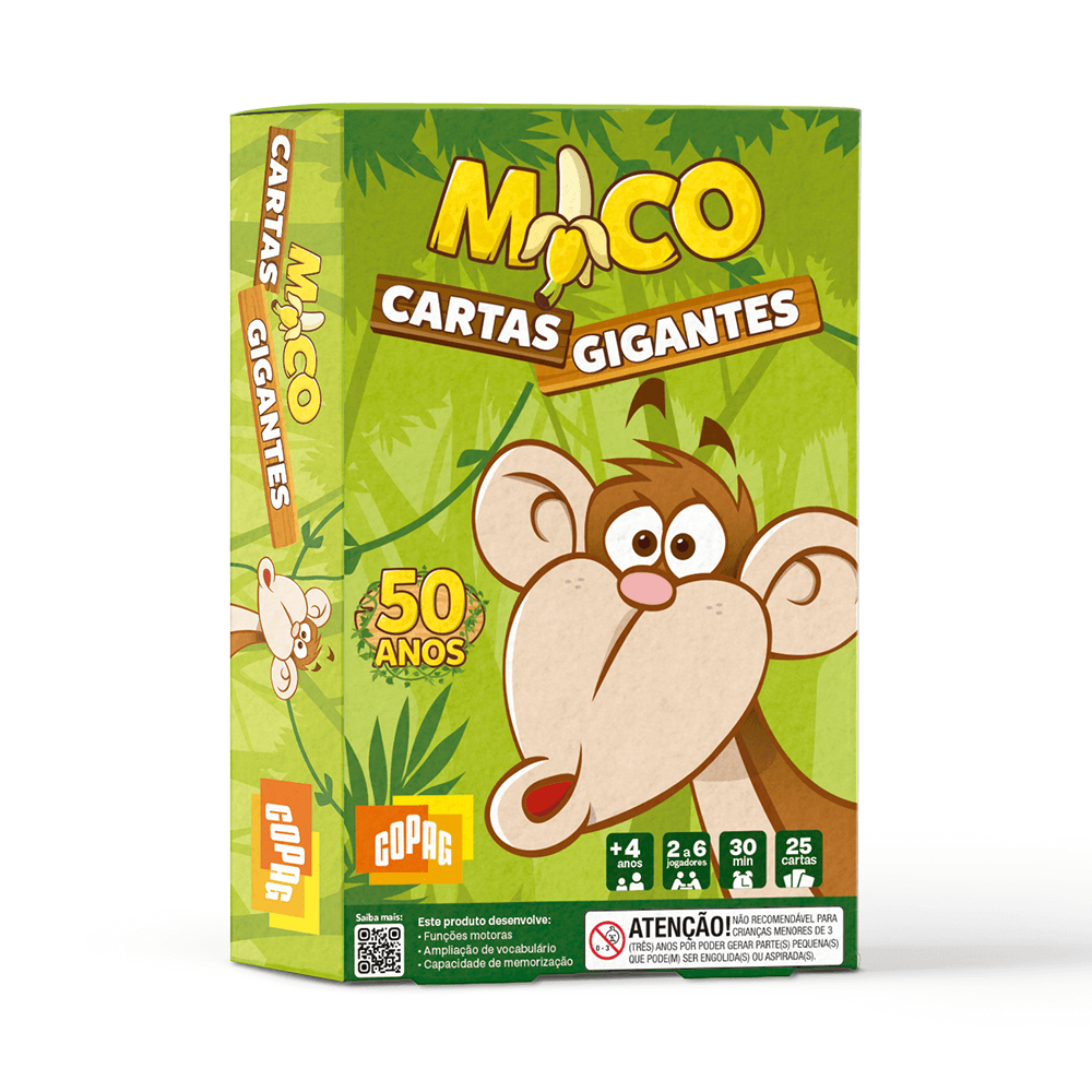 Jogo Mico Cartas Gigantes - Copag Loja