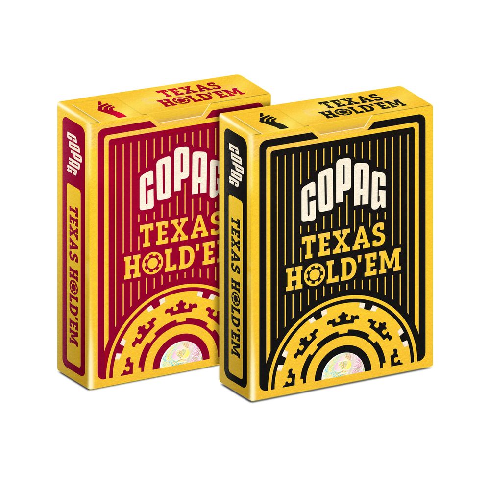 Kit Baralho de Poker Texas Hold'em Naipe Grande - Copag Loja