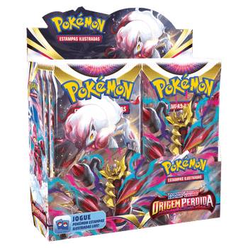 Blister Quadruplo Pokémon Regigigas + Weavile Origem Perdida