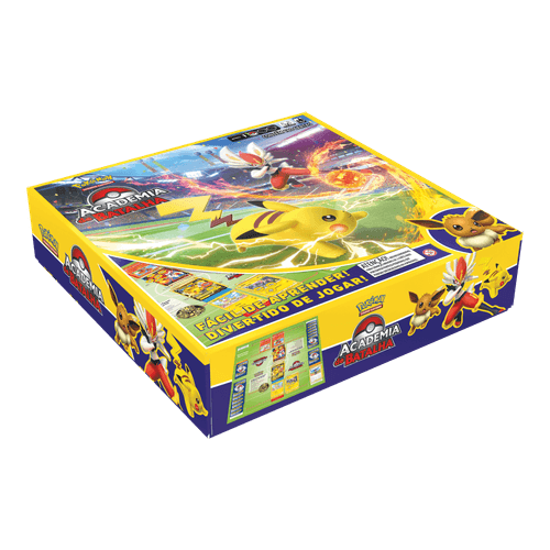 Jogo de Cartas Pokémon Box Mega Copag