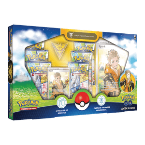 Jogo de Cartas Pokemon GO Box Especial Treinadores Valor Copag