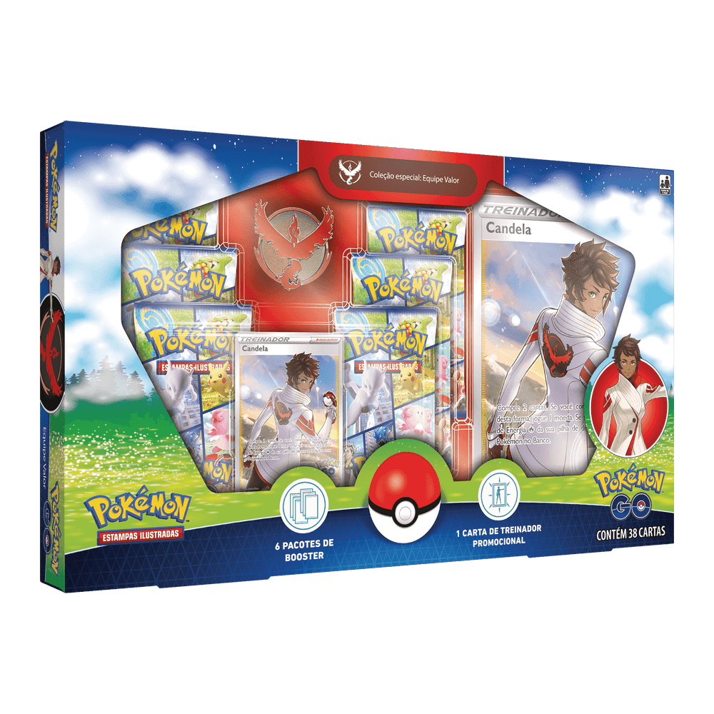 Box Pokémon GO Equipe Valor - Copag Loja