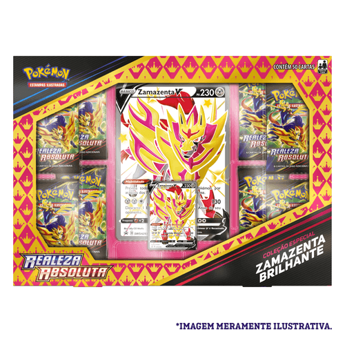 Box Pokémon Zamazenta Brilhante - Copag Loja