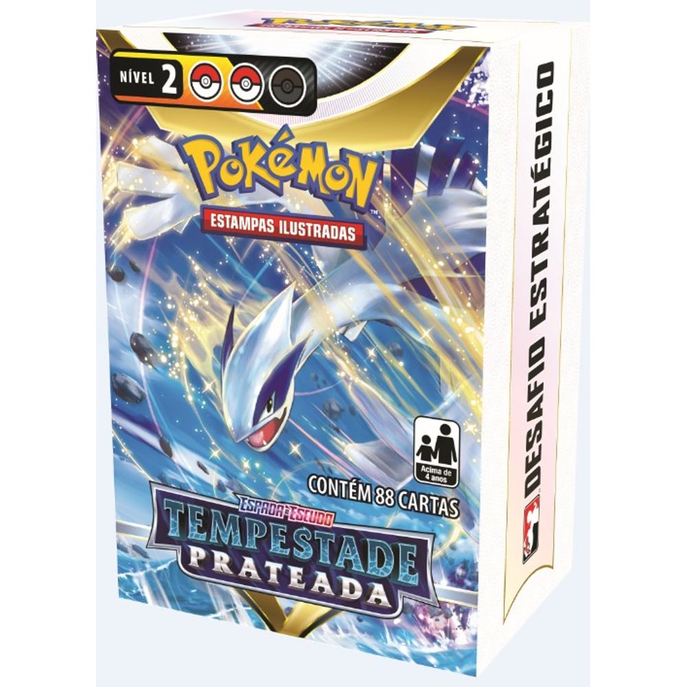 Kit Desafio Estratégico Pokémon Espada E Escudo 12 Tempestade Prateada ...