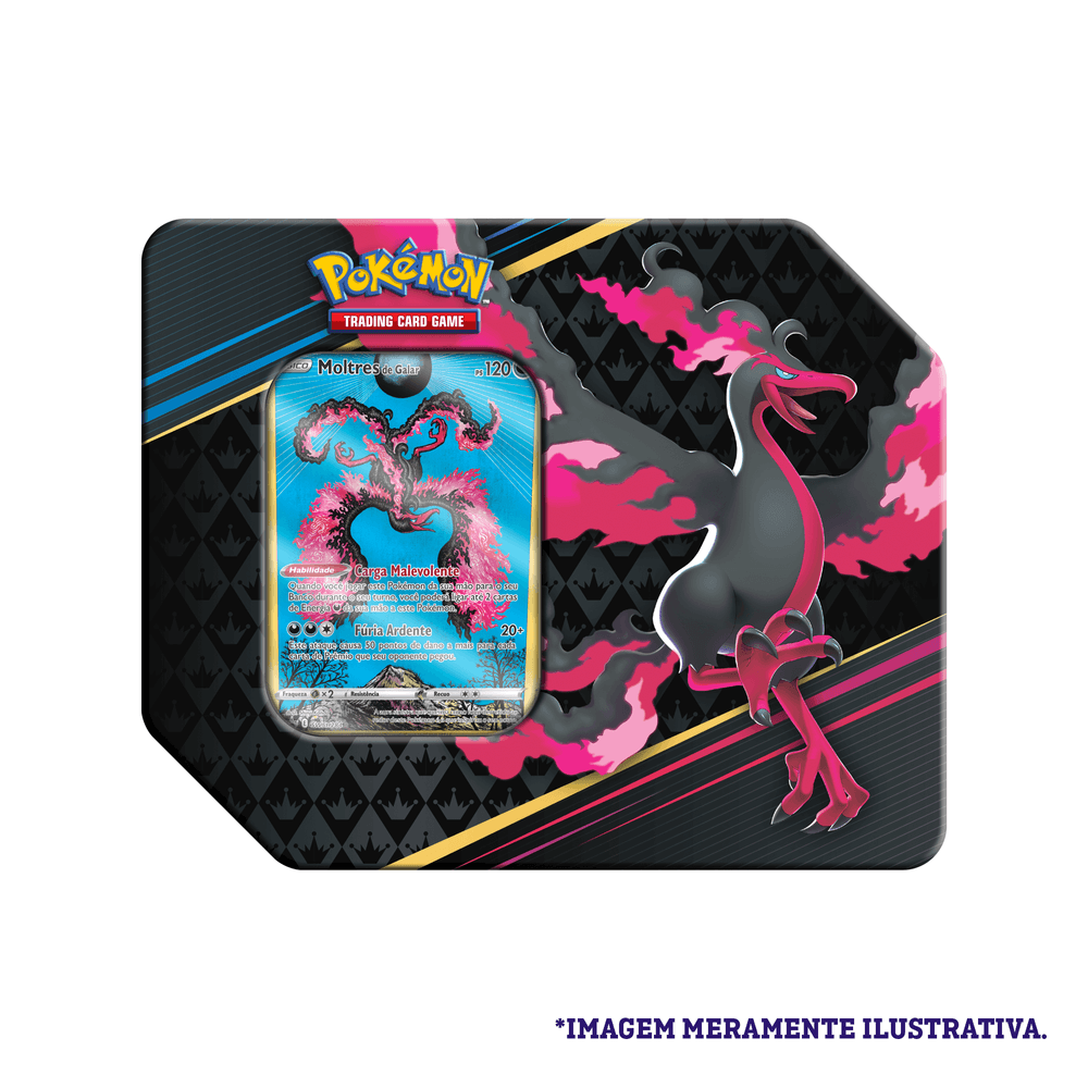 Kit com 50 Cartinhas Pokemon, Marca Copag