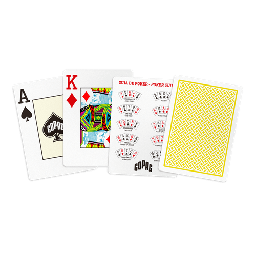 Jogo de Cartas - Baralho Profissional - Texas Hold'em - Vermelho - Copag -  Le biscuit