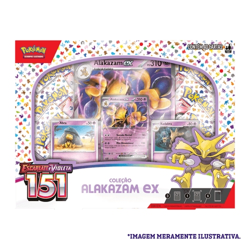 Alakazam ex (#190/165) - Bem-vindo a Meruru! A loja mais completa do Brasil  em Pokemon, Magic The Gathering e YUGIOH