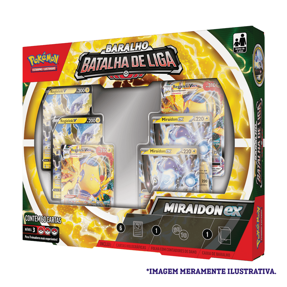 Pokemon Trading Card Game: Miraidon ex and Regieleki ex VMAX Battle Deck