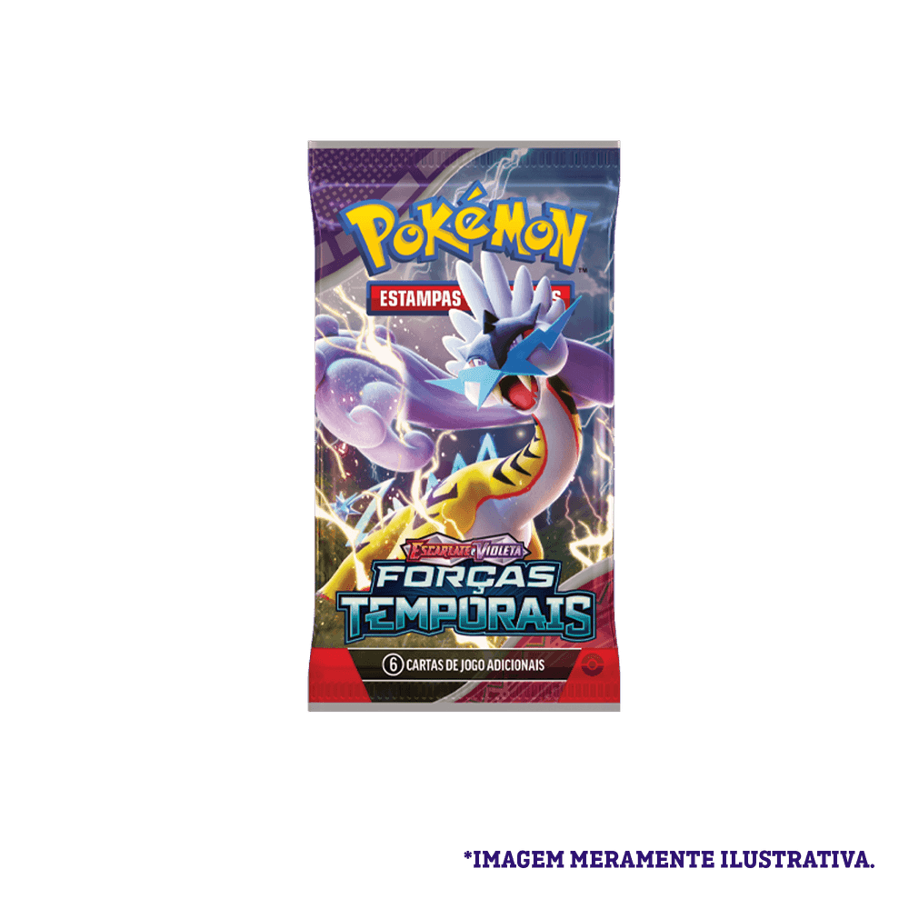 Box Display Pokémon Tcg Escarlate E Violeta 5 Forças Temporais Copag Loja