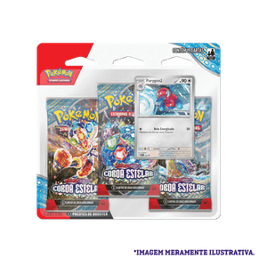 Pokemon-TCG-Scarlet---Violet--Stellar-Crown-Three-Booster-Blister---Porygon2_PTBR