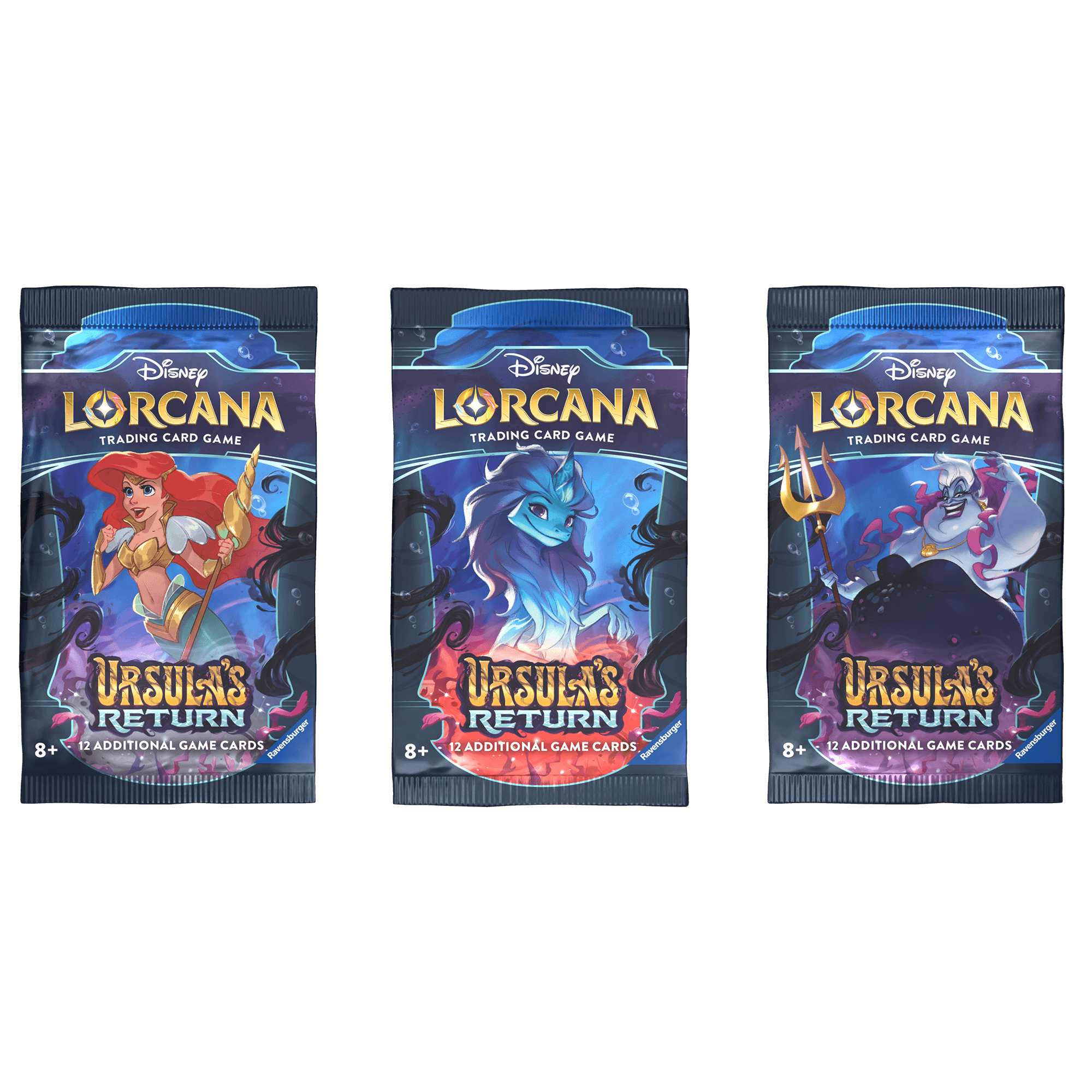Booster Disney Lorcana Set 4 – Ursula’s Return (12 cartas)