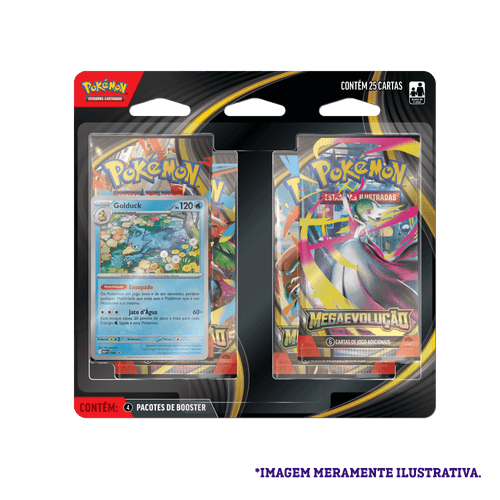 Pokemon-TCG-Mega-Evolution---Four-Booster-Blister---Golduck_PTBR