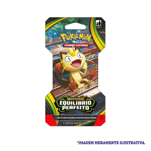 Pokemon-TCG---Mega-Evolution—Perfect-Order---Sleeved-Booster---Meowth_PTBR