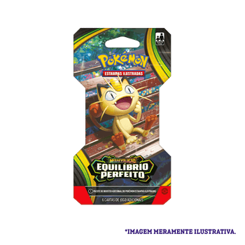 Pokemon-TCG---Mega-Evolution—Perfect-Order---Sleeved-Booster---Meowth_PTBR