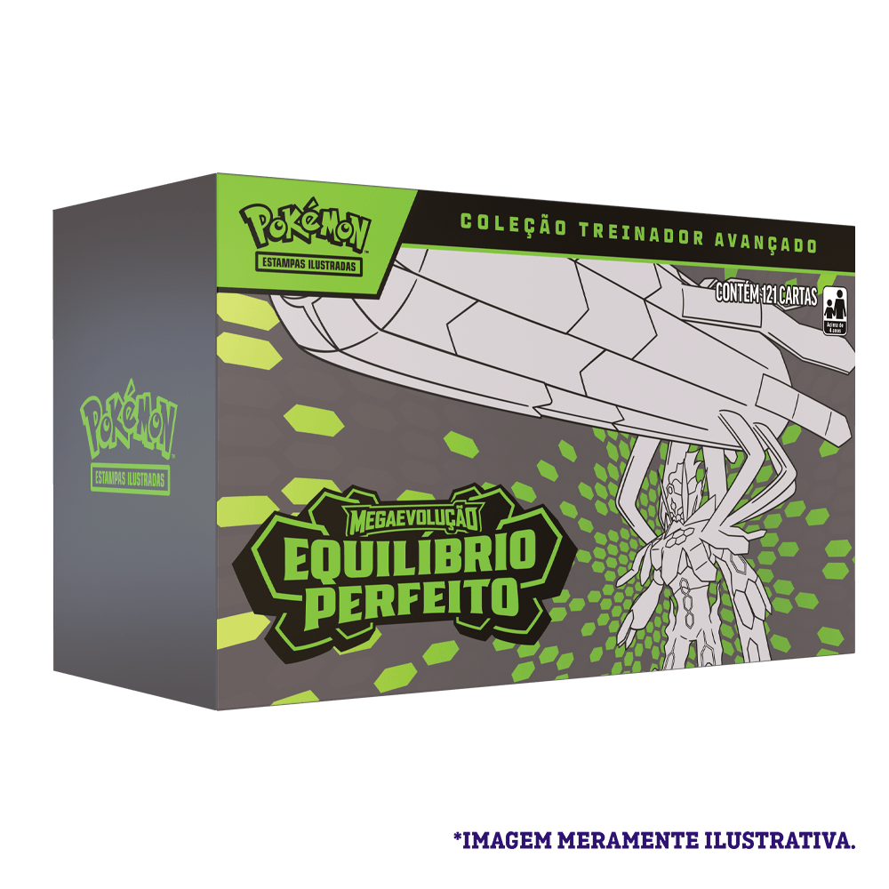 Pokémon TCG Coleção Treinador Avançado Copag ME03 Equilíbrio Perfeito