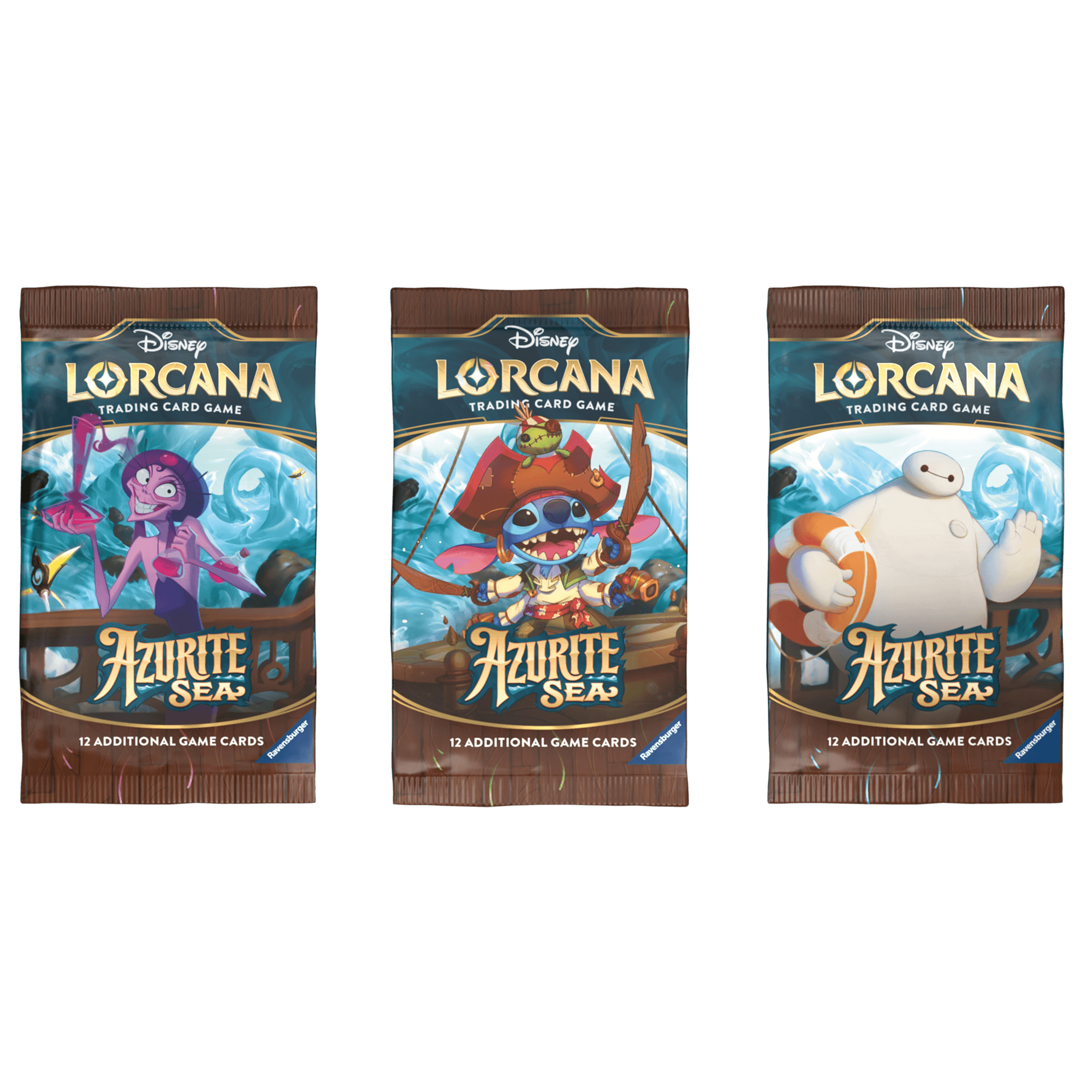 Booster Disney Lorcana Set 6 – Azurite Sea (12 cartas)
