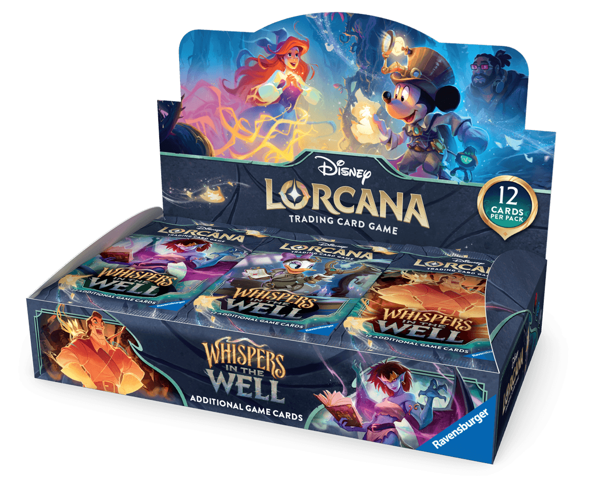 Booster Box (24 pacotes) Disney Lorcana Set 10 – Whispers in the Well