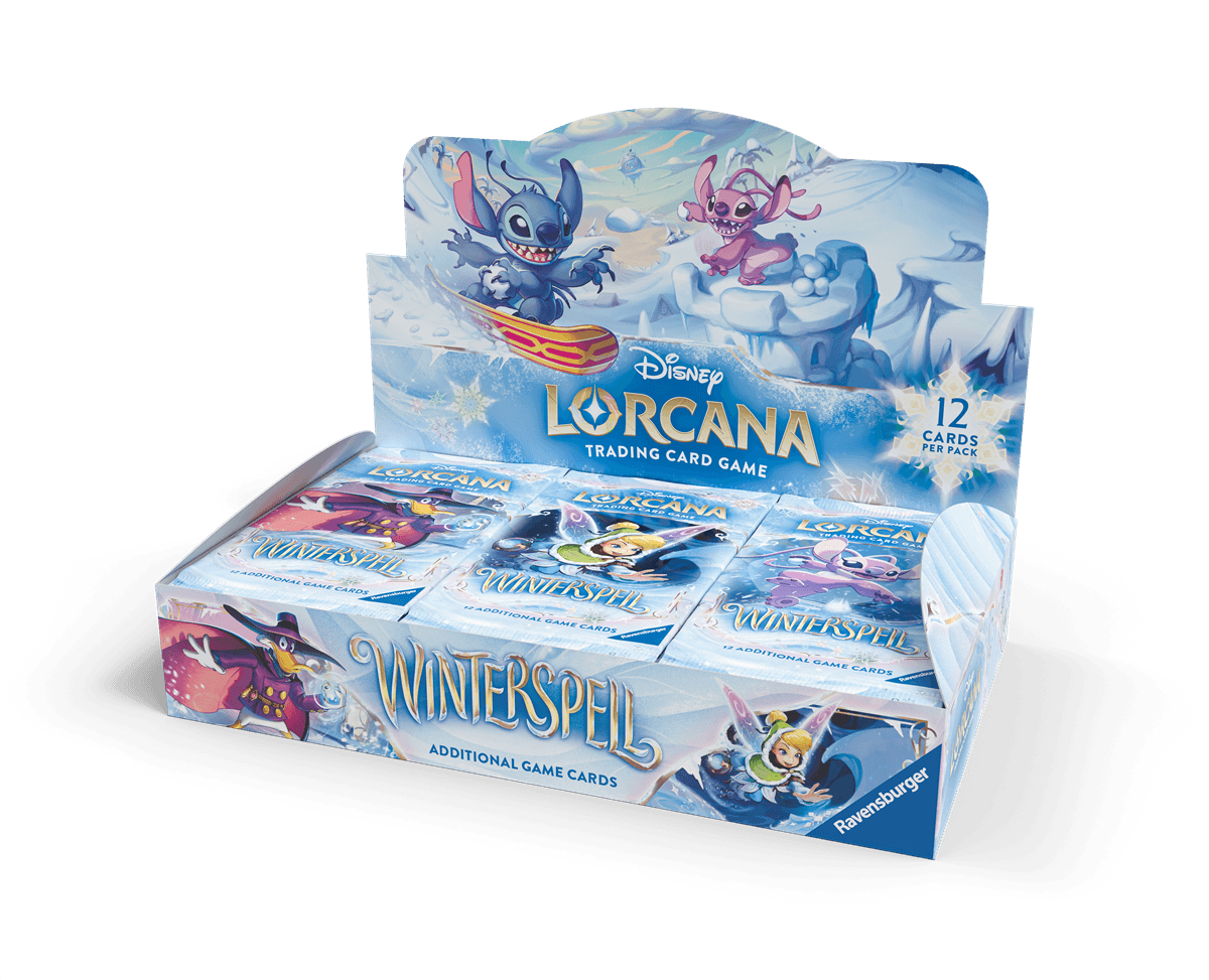 Booster Box (24 pacotes) Disney Lorcana Set 11 – Winterspell