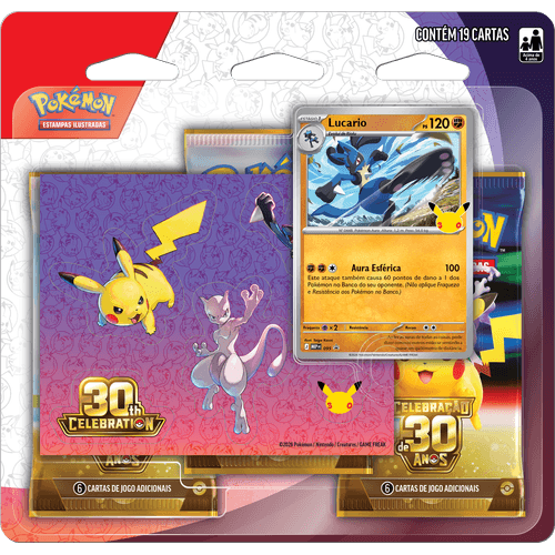Pokemon-TCG---30th-Celebration-Tech-Sticker-Collection---Lucario_PTBR