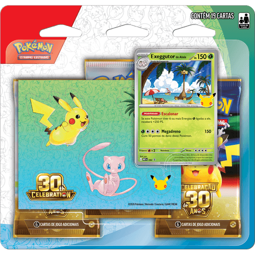 Pokemon-TCG---30th-Celebration-Tech-Sticker-Collection---Alolan-Exeggutor_PTBR